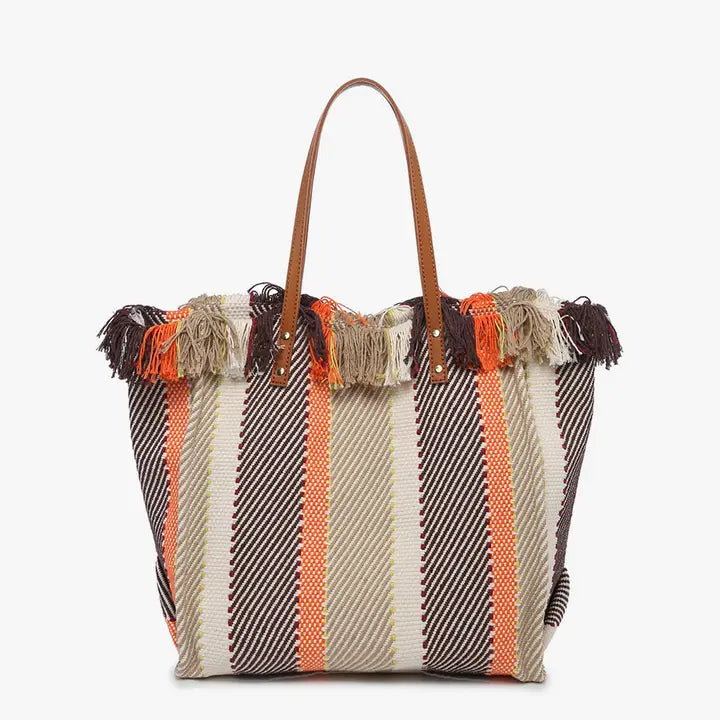 Wesley Stripe Tote