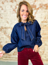Ruelle Denim Top