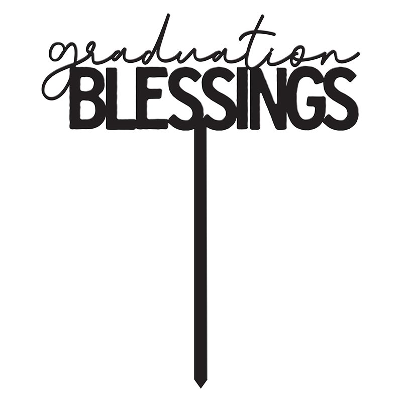 Graduation Blessings Topper