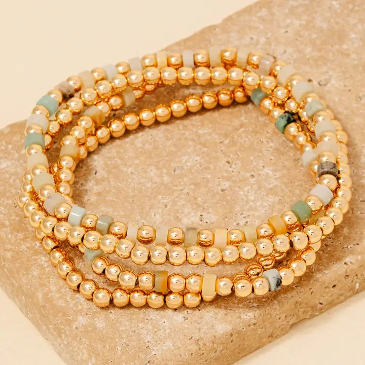 Elan 4pc Beaded Bracelet Set