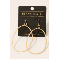 Michelle Hammered Earrings