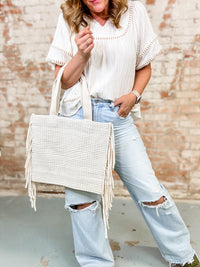Bea Ivory Tote