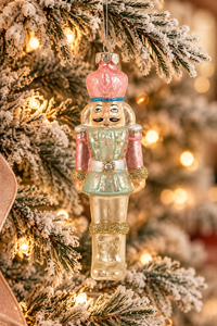 Frosty Glass Ornaments