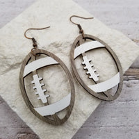 Gameday Football Earrings