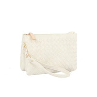 Natalie Woven Crossbody Clutch