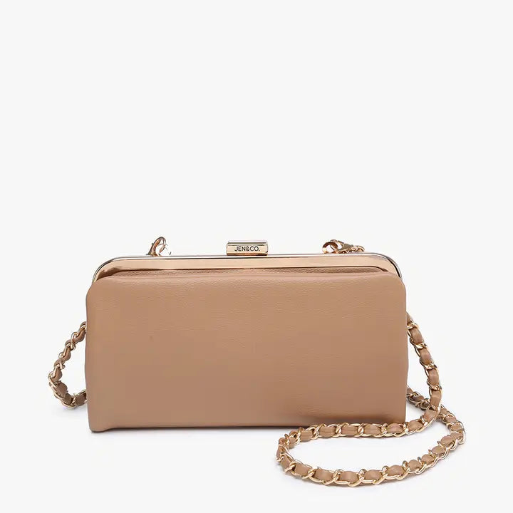 Almond Sue Wallet Crossbody