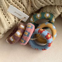 Flower Thick Hair Ties
