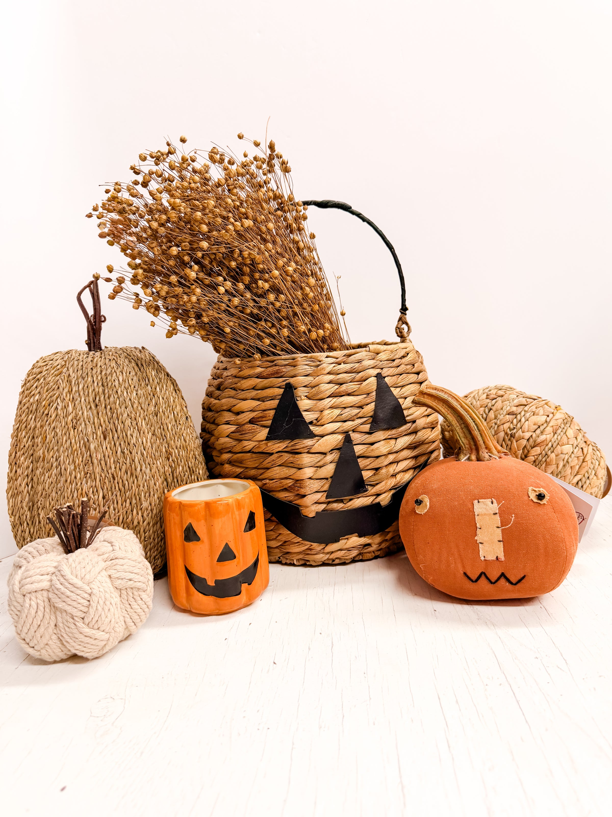 Jack-O-Lantern Basket