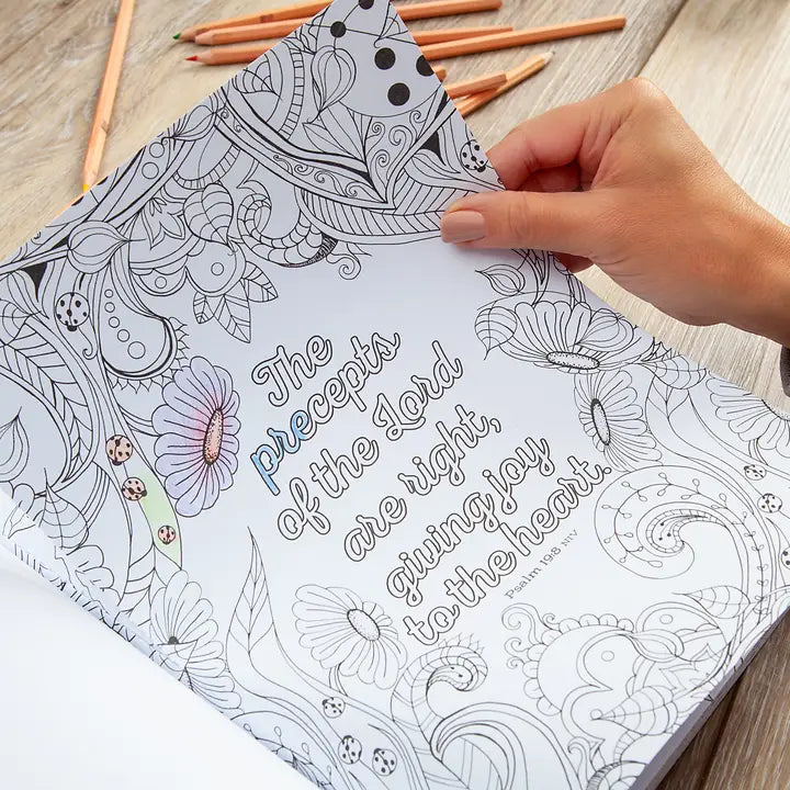 The Beloved Psalms | Adult Coloring Book