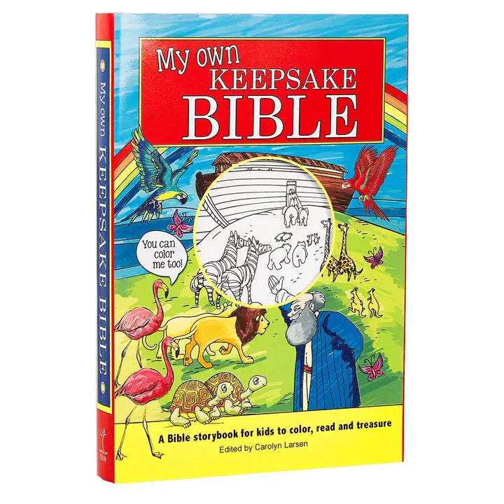 My Own Keepsake Bible Children's Coloring Bible