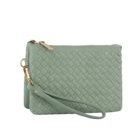 Natalie Woven Crossbody Clutch