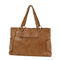 Zoey Braided Handle Tote