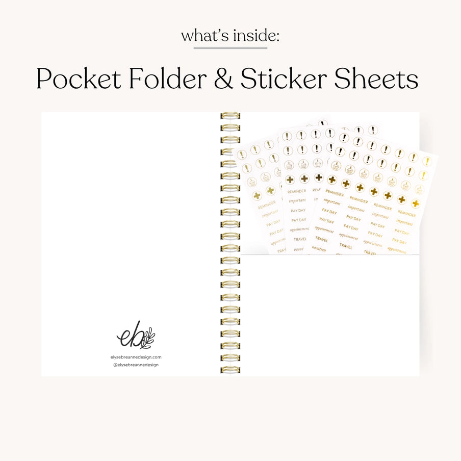 Primavera Undated Planner