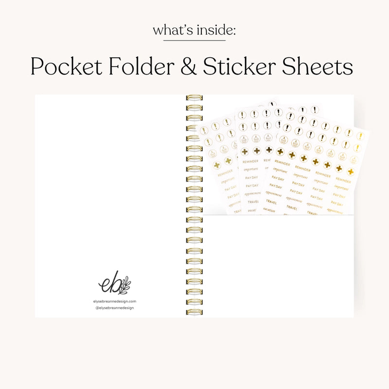 Primavera Undated Planner