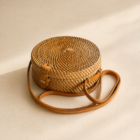 Charla Rattan Bag