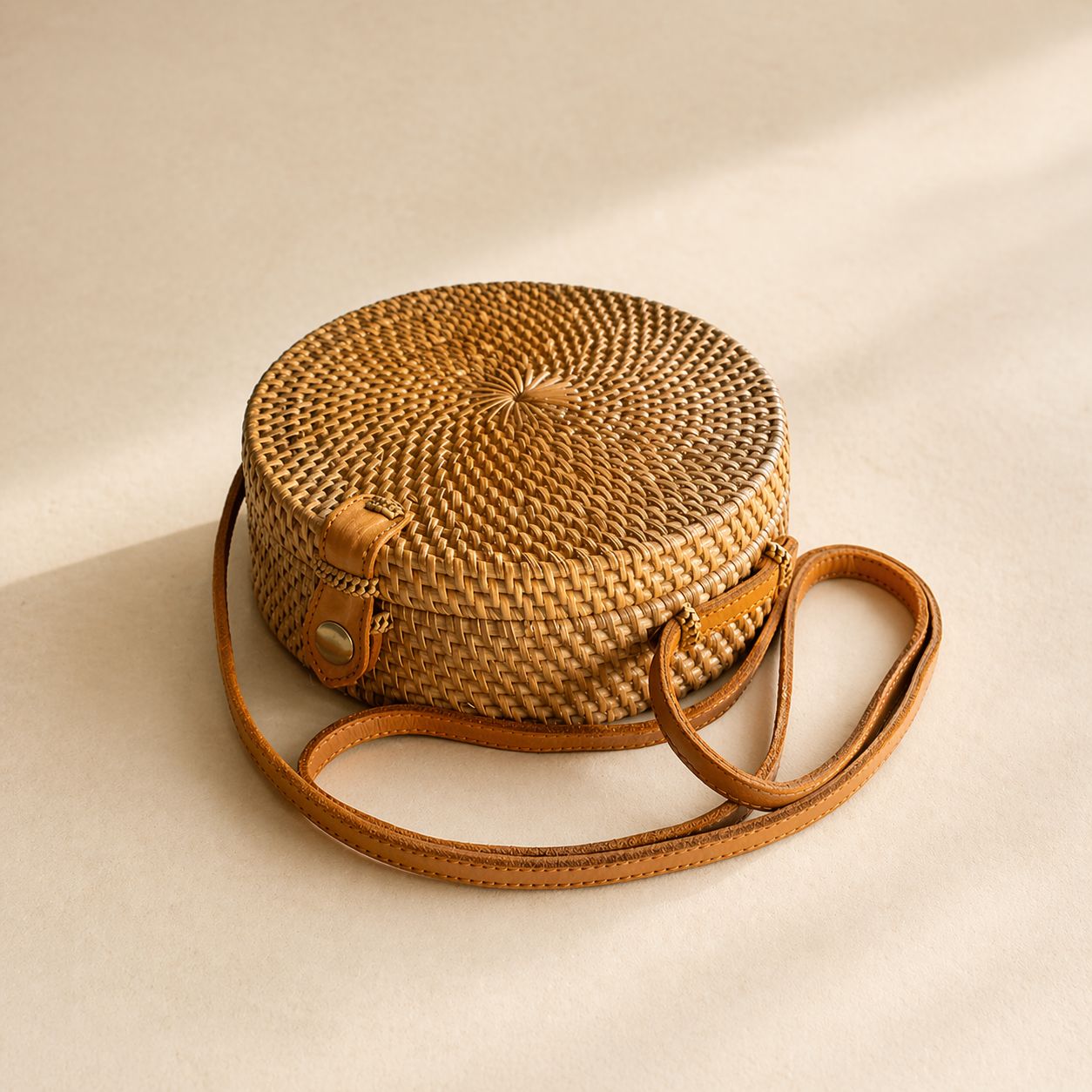 Charla Rattan Bag