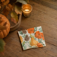 Fall Harvest Pumpkin Napkins