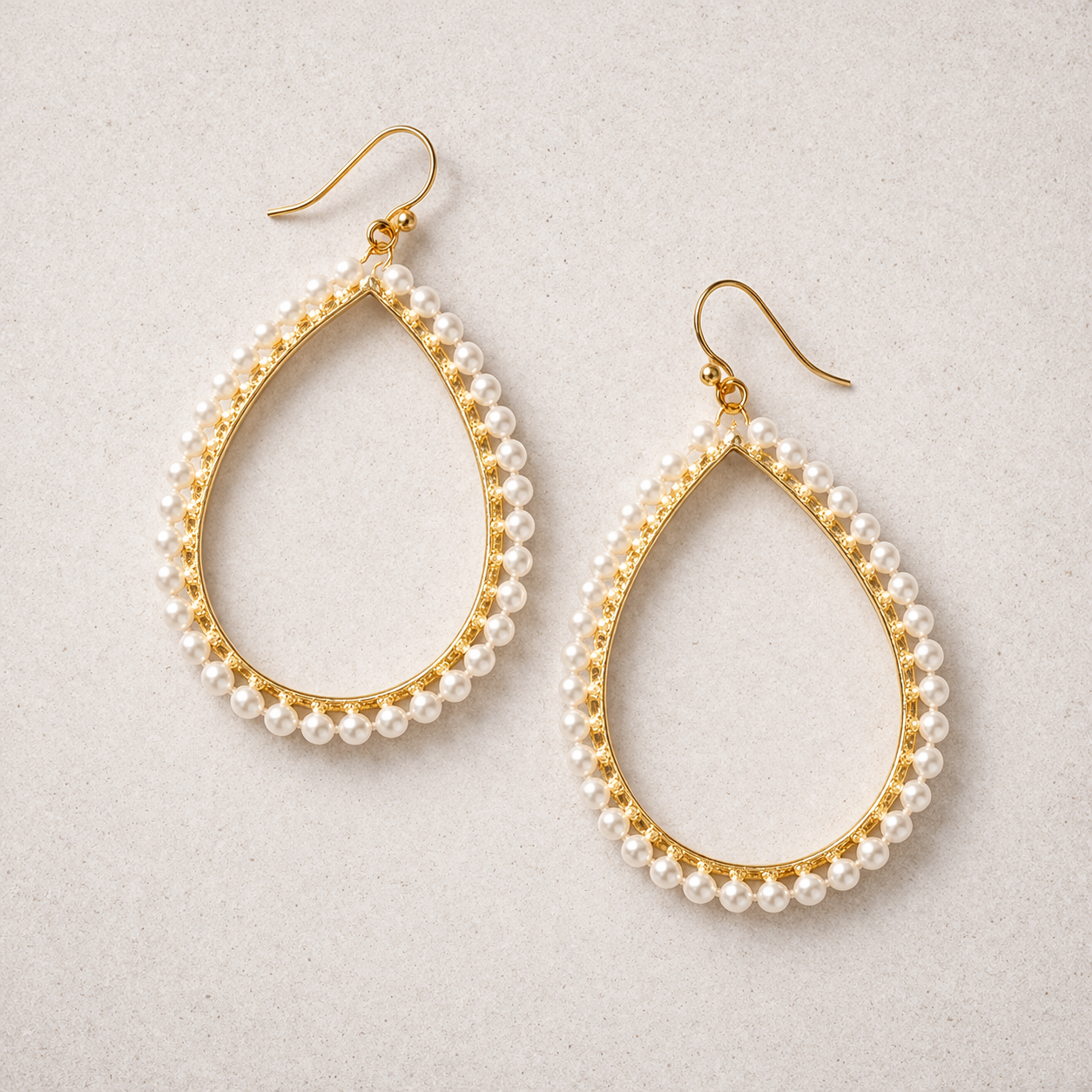 Elly Pearl Teardrop Earrings