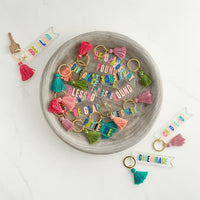 Acrylic Tassel Keychains
