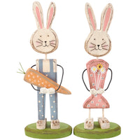Stand Up Wooden Bunny