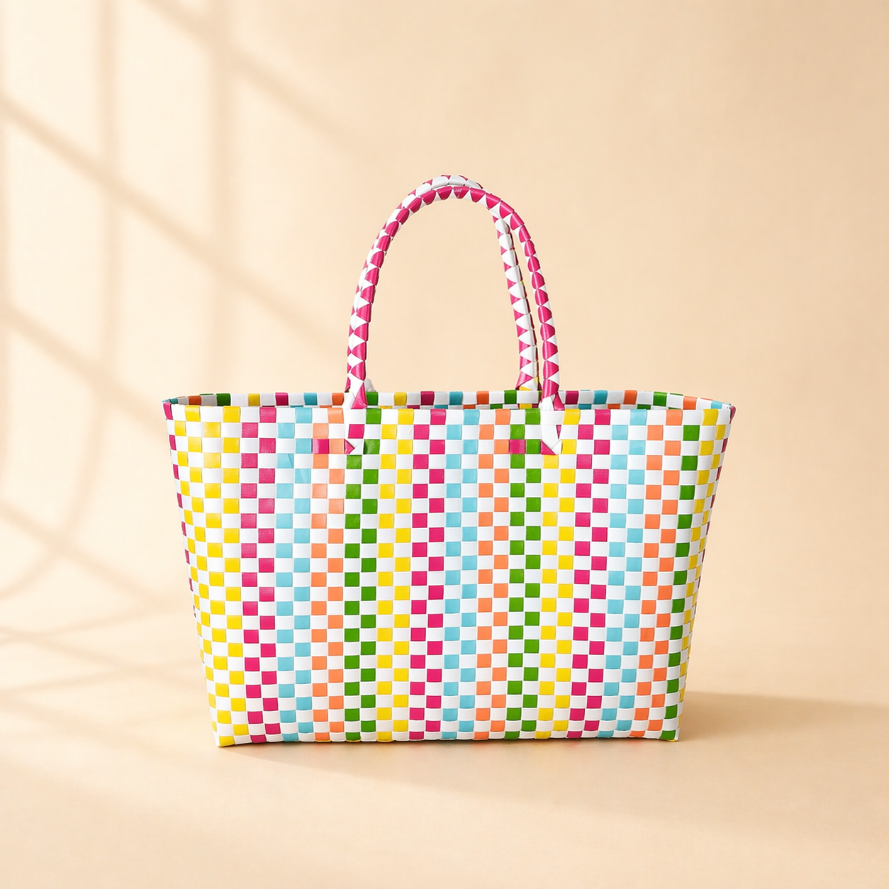 Rainbow Colored Tote