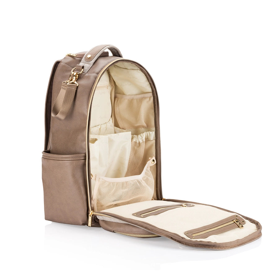Vanilla Latte Boss Plus Backpack Diaper Bag
