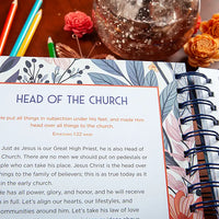 In Jesus' Name Devotional Coloring Book