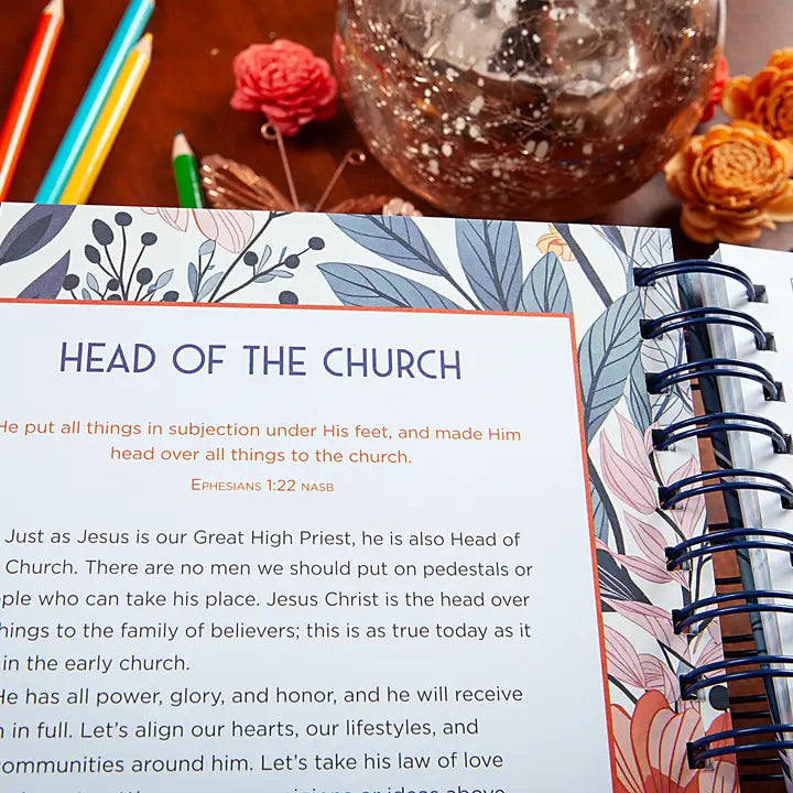 In Jesus' Name Devotional Coloring Book