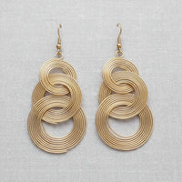 Aimee Tassel Hoop Earrings