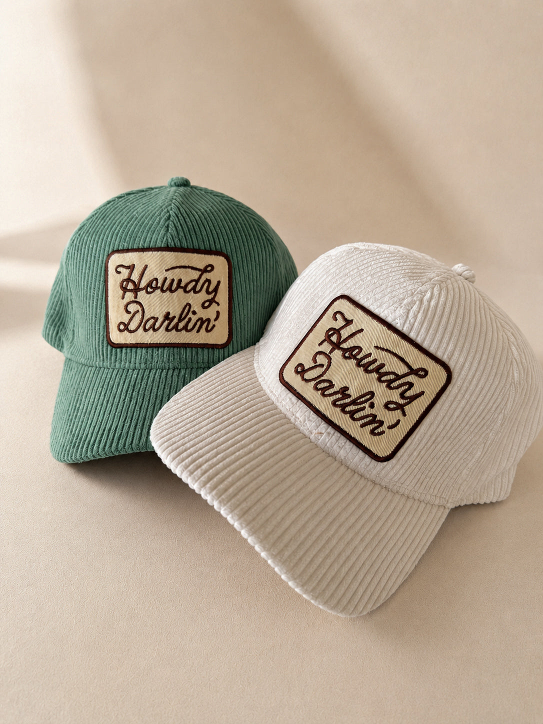 Howdy Darlin' Corduroy Cap