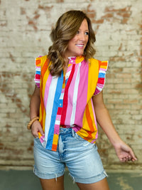 THML Celina Stripe Top