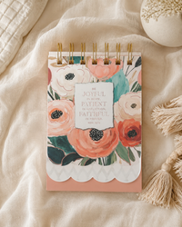 Joyful Patient Faithful Notepad | Rom. 12:12