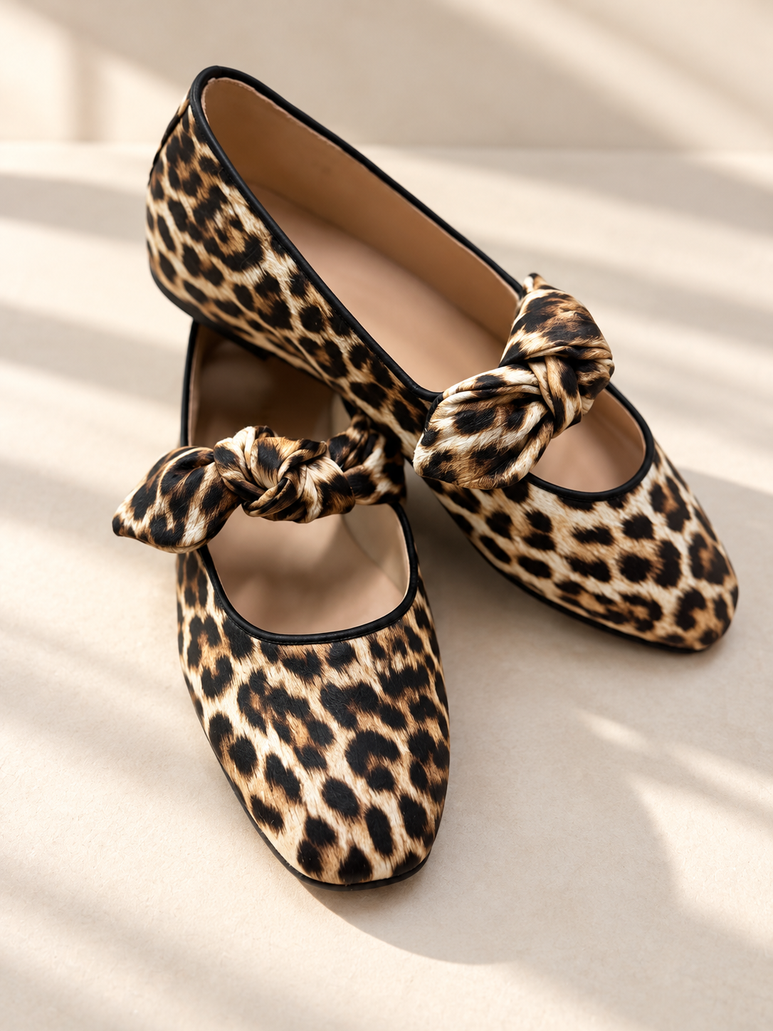 Shu Shop April Leopard Flat