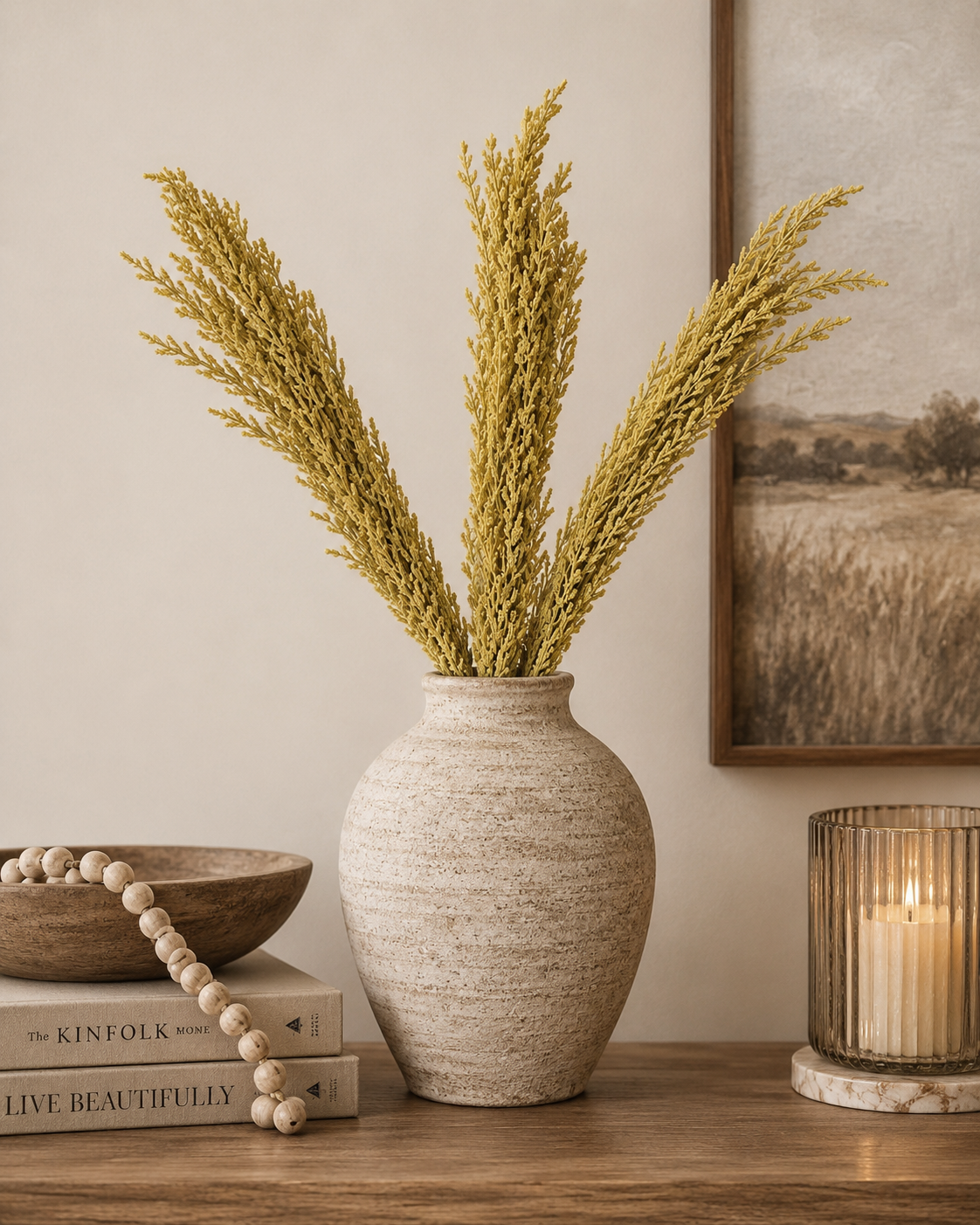 Pampass Grass Floral Pick