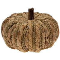 Woven Pumpkin Decor