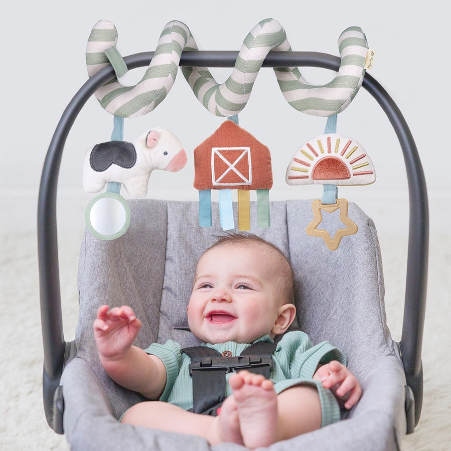 Farm Spiral Car Seat Activity Toy