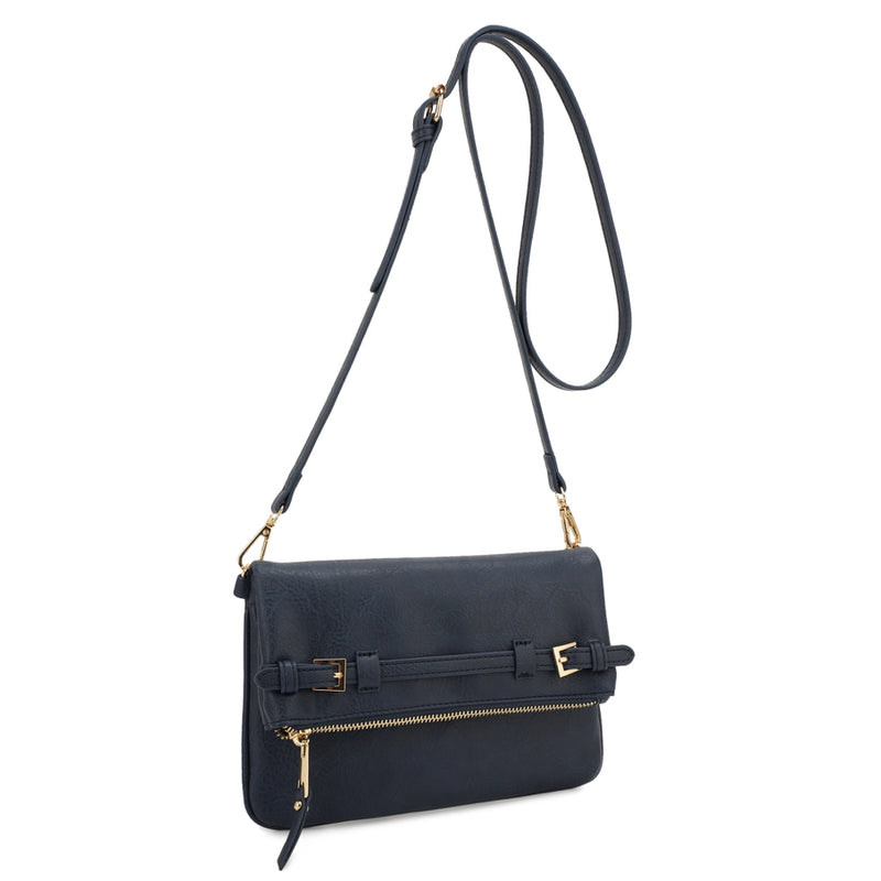 Melissa Belted Flapover Crossbody