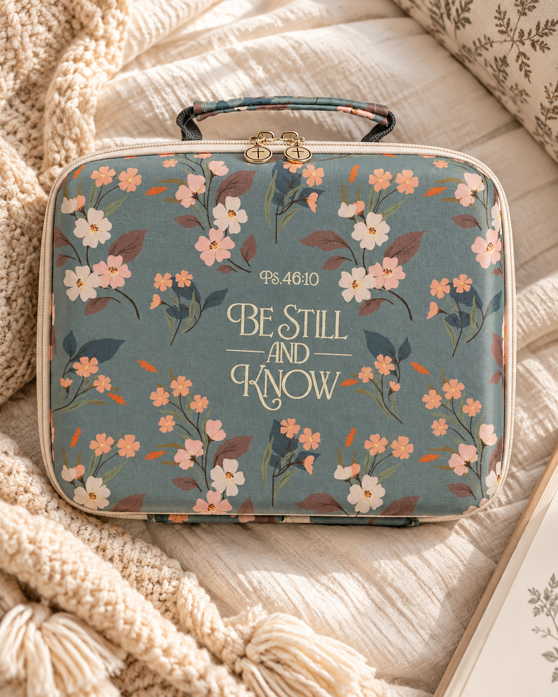 Floral Hardcover Bible Organizer