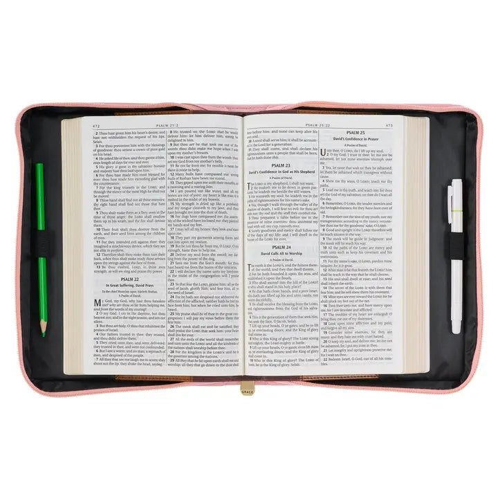 His Mercy Never Fails Bible Cover