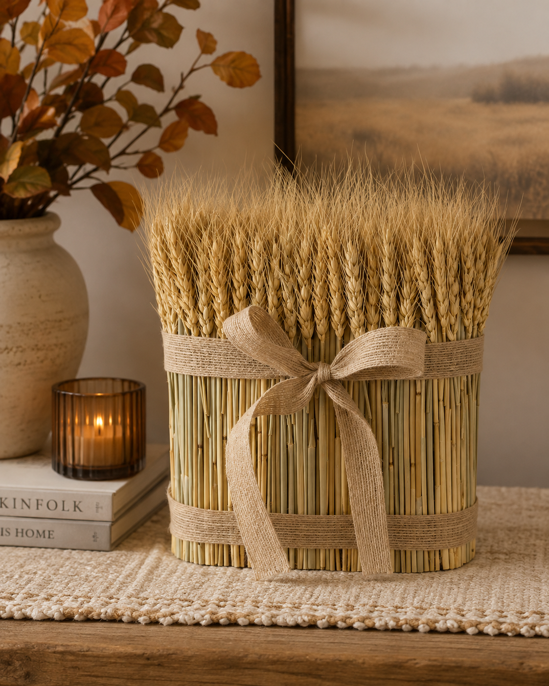 Wheat Fall Centerpiece