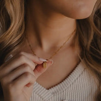 Dear Heart | Fully Known Mini Tag Necklace