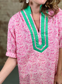 Callan Floral Print Midi Dress