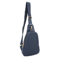 Gemma Woven Sling Bag