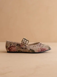 Mauve Tapestry Ballet Flat