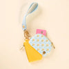 Dynamic Duo Pouch Wristlet | Marigold Blue