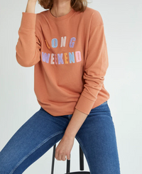 Long Weekend Sweatshirt- FINAL SALE