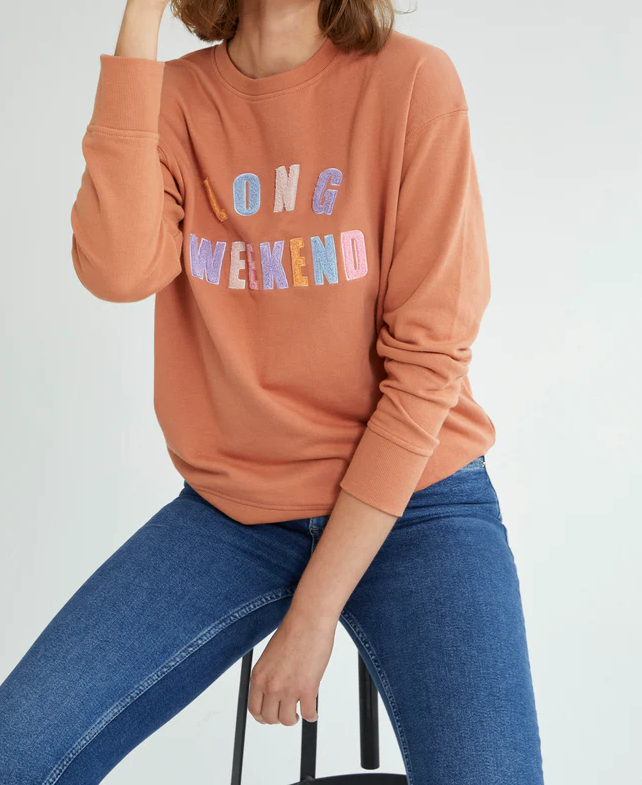 Long Weekend Sweatshirt- FINAL SALE