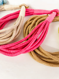 Adina Slub Multistrand Necklace