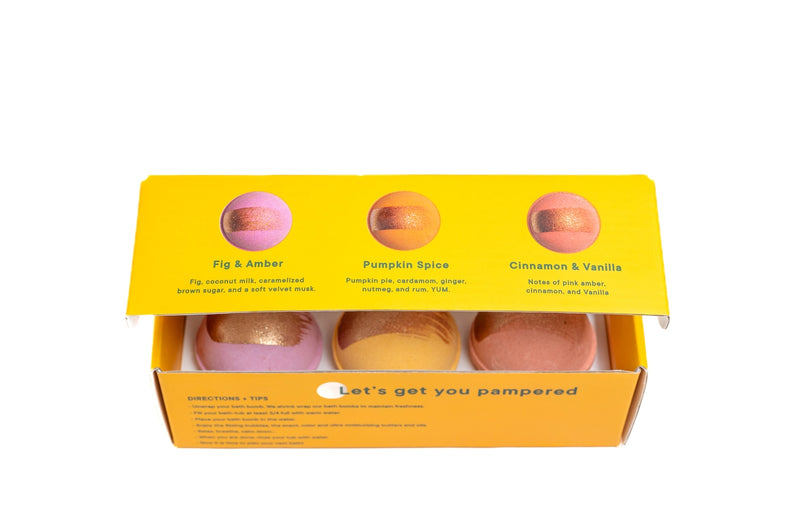 Shay Autumn Bath Bomb Set