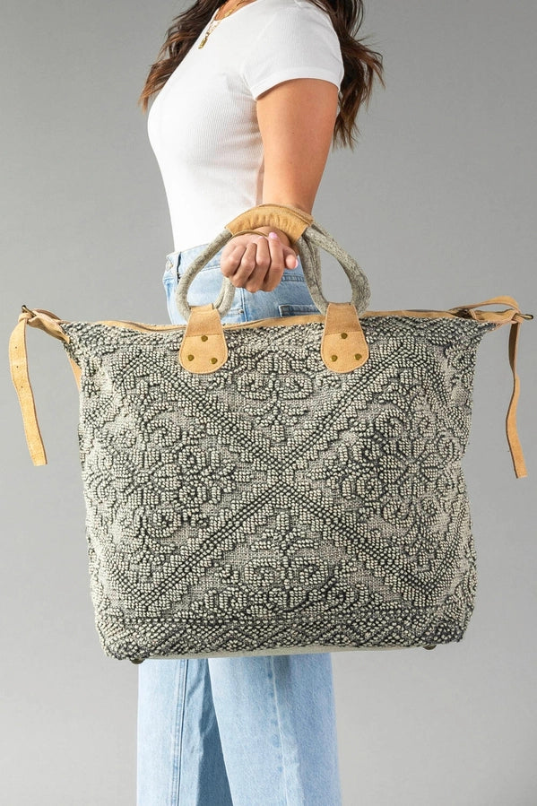 Sage Vintage Textured Tote